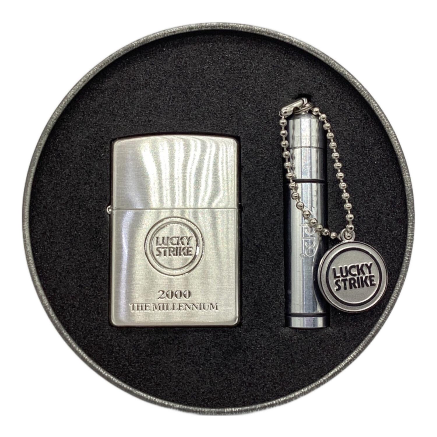 ZIPPO (ジッポ) オイルライター LUCKY STRIKE/2000 THE MILENIUM 1999