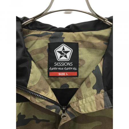 SESSIONS (セッションズ) スノーボードウェア(ジャケット) カモフラ柄