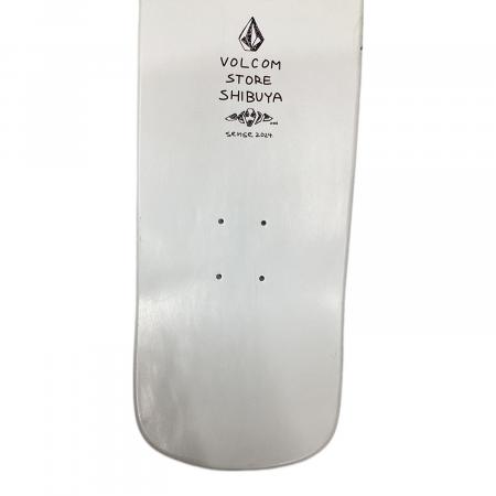 VOLCOM (ボルコム) スケートデッキ スケートボード ホワイト