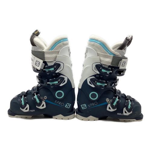 SALOMON (サロモン) スキーブーツ レディース SIZE 22.5cm ネイビー