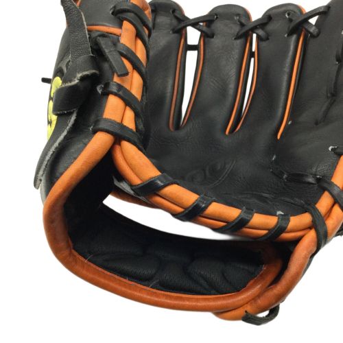 Wilson (ウィルソン) 硬式グローブ 約28cm オレンジ×ブラック A2000