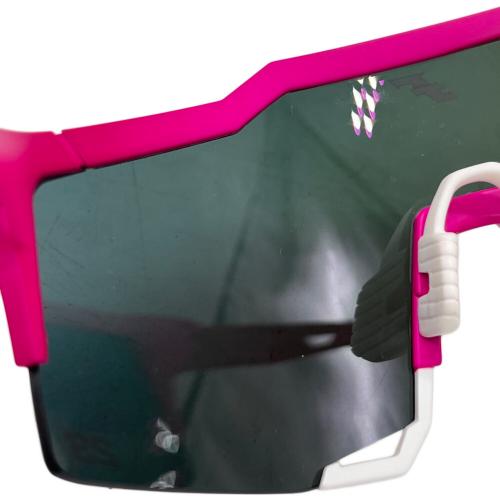 100% (ワンハンドレッド) サングラス ピンク×ホワイト フェルナンド