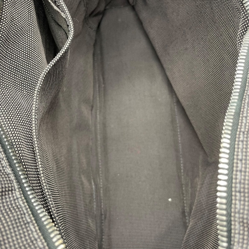 エルメス HERMES エールライントートMM グレー/SV金具 ナイロン