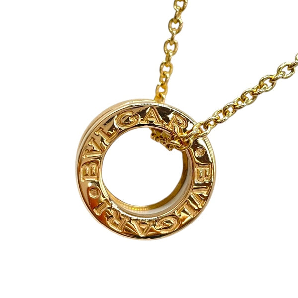 ブルガリ BVLGARI ビーゼロワン ネックレス Au750PG/ホワイト