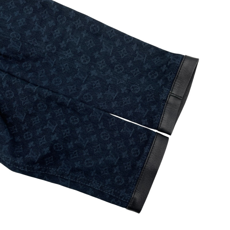 ルイ・ヴィトン LOUIS VUITTON モノグラム総柄ジャケット ネイビー