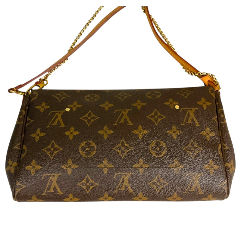 ルイ・ヴィトン LOUIS VUITTON フェイボリットMM M40718 ブラウン