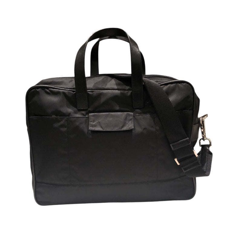 プラダ PRADA ビジネスバッグ 2VE407 ブラック ナイロン・サフィアーノ