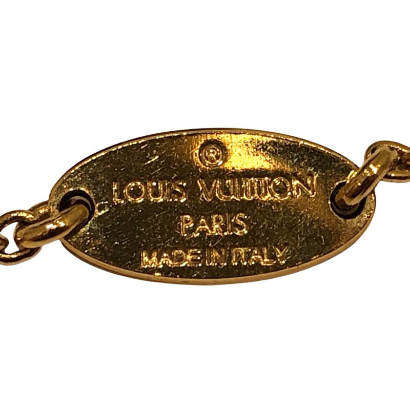 ルイ・ヴィトン LOUIS VUITTON エセンシャルV ネックレス ゴールド GP