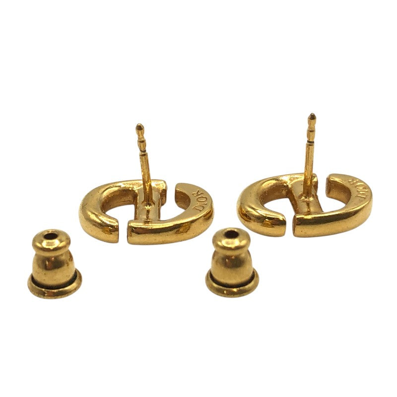 クリスチャン・ディオール Christian Dior CD Navy スタッドピアス