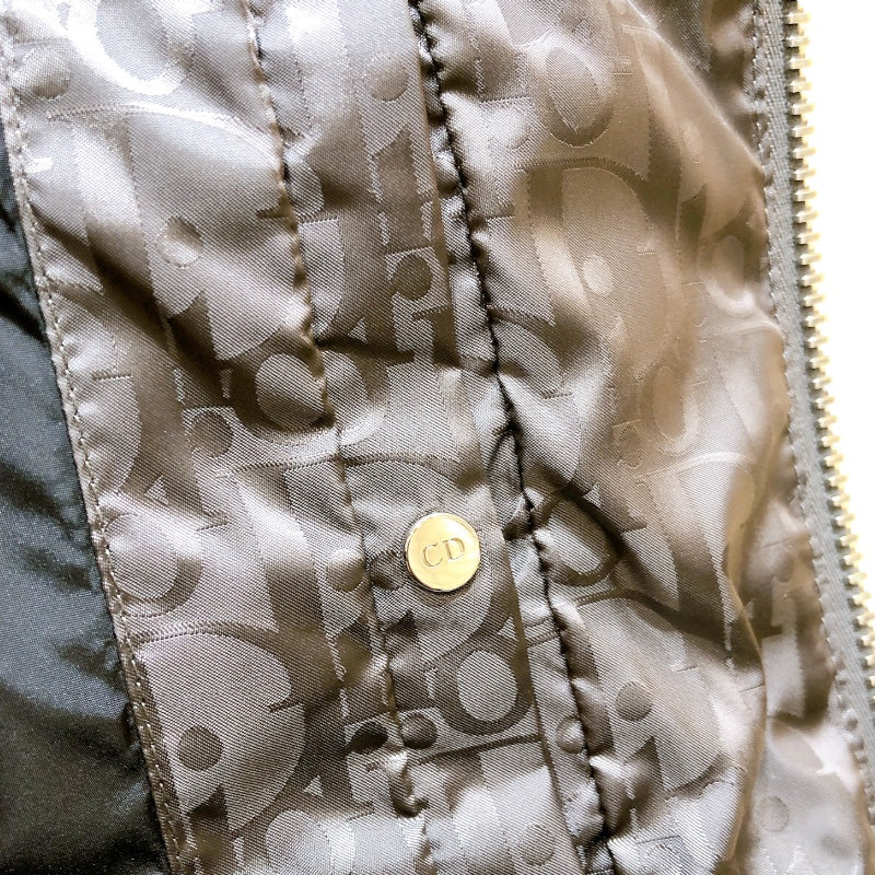 クリスチャン・ディオール Christian Dior オブリーク総柄ダウンベスト