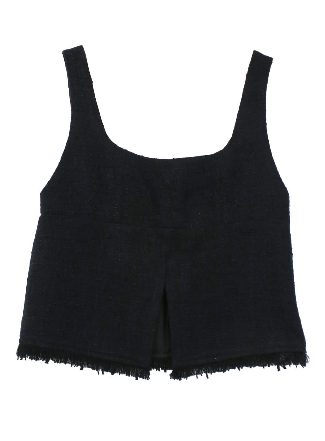 COEL Online Storeツイードフロントスリットビスチェ(F ネイビー): TOPS