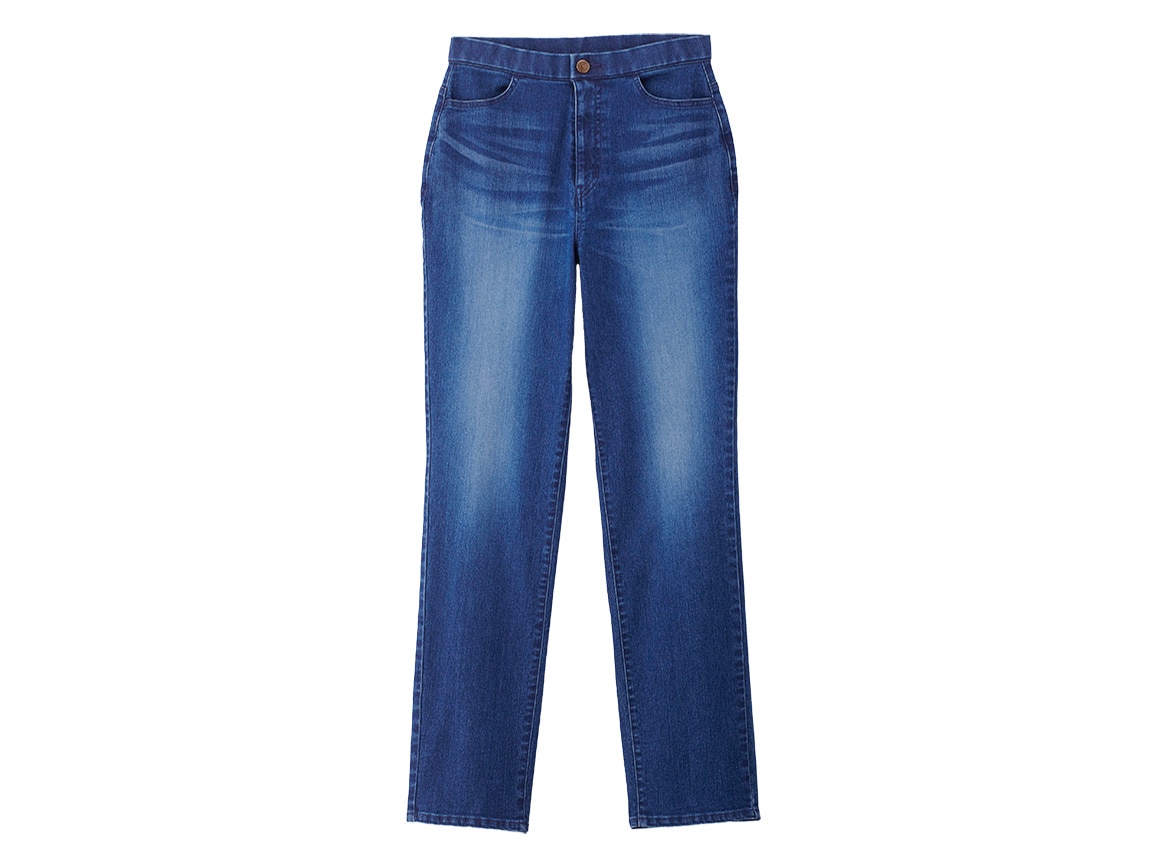 3D体型別デニム・すっきりストレート(20_O体型9号64cm 73_