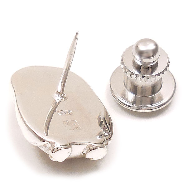 SATURNO サツルノ ピンブローチ ラペルピン だるまフクロウ 梟