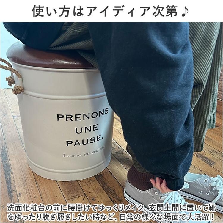 収納ボックス フタ付き イス 通販 収納 できる スツール 椅子 いす