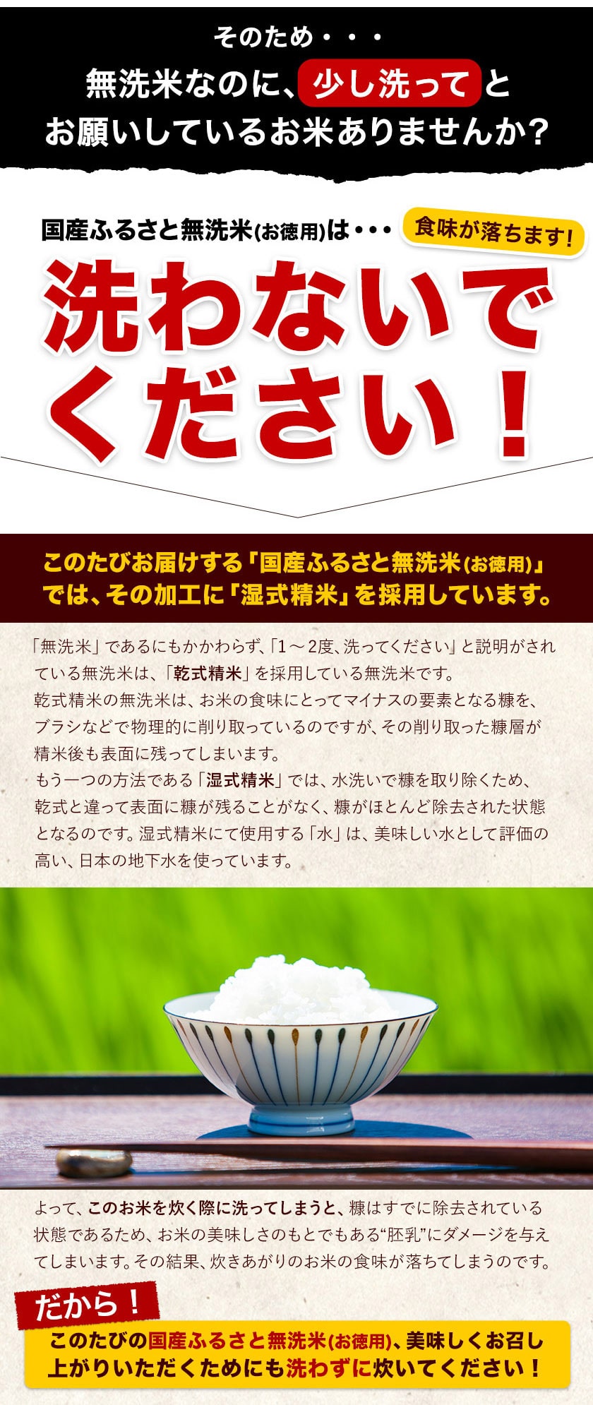 国産 ふるさと 無洗米 10kg 送料無料 精米 国産ふるさと無洗米 非常食