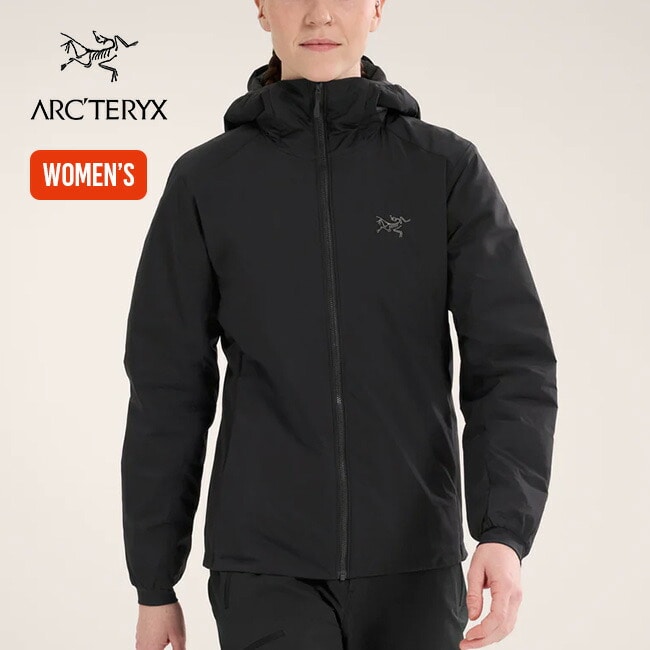 ARC'TERYX アークテリクス アトムフーディ【ウィメンズ】(S ブラック