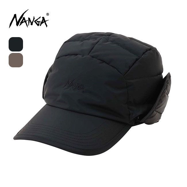 NANGA ナンガ オーロラテックスダウンダックビルキャップ(ブラック