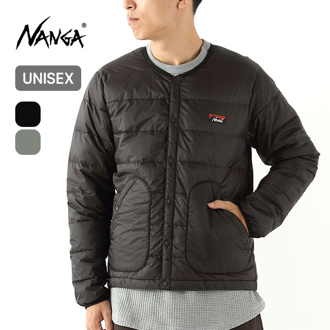 NANGA ナンガ ATLダウンカーディガン(S ブラック): SUNDAY MOUNTAIN
