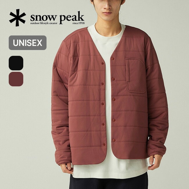 snow peak スノーピーク フレキシブルインサレーテッドカーディガン(M