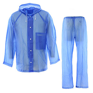 HIMANI 防水セットアップ ライトブルー L HIMANI 防水セットアップ