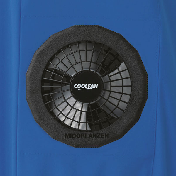 クールファン 長袖ブルゾン（ファン別売） WE67上 ネイビー