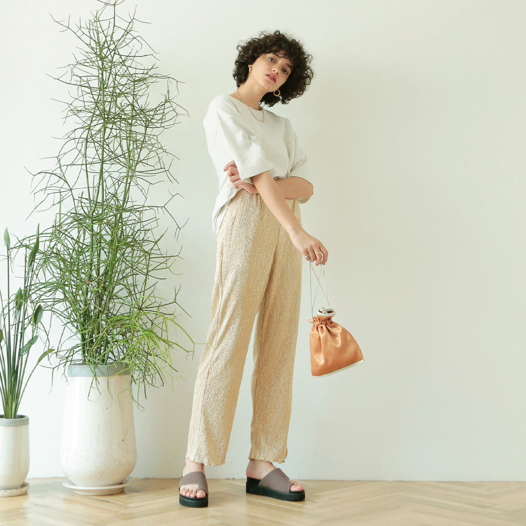 Sea Room Lynn ブラウン ワイドパンツ Sea Room Lynn ブラウン ワイド