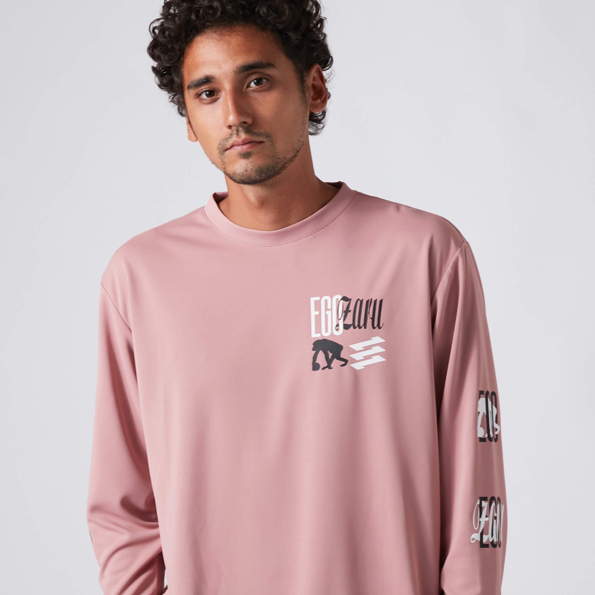 クロッシングロゴ ロングスリーブTシャツ – EGOZARU ONLINE STORE
