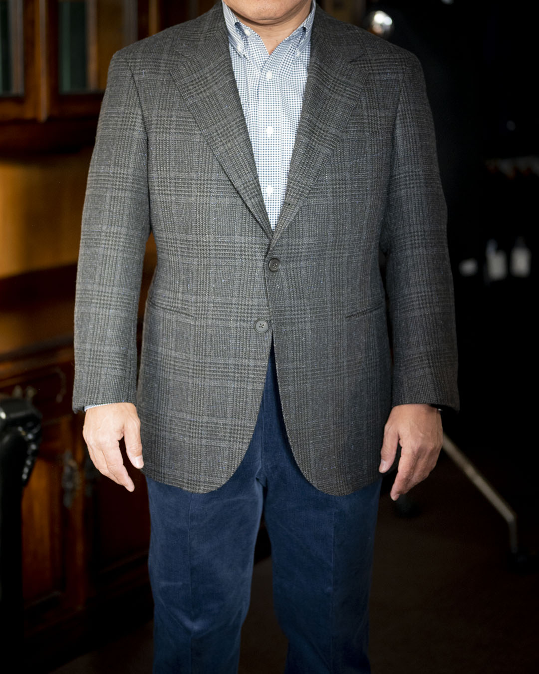 Dormeuil × CARNET × BRISBANE MOSS】 姫路市U様の冬のジャケット