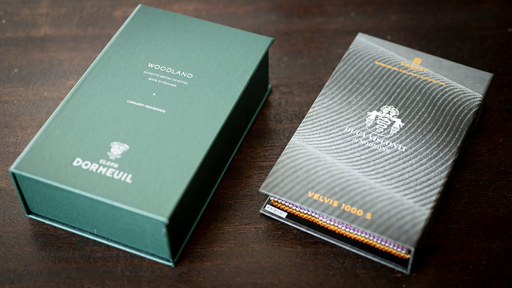 Dormeuil × CARNET × BRISBANE MOSS】 姫路市U様の冬のジャケット