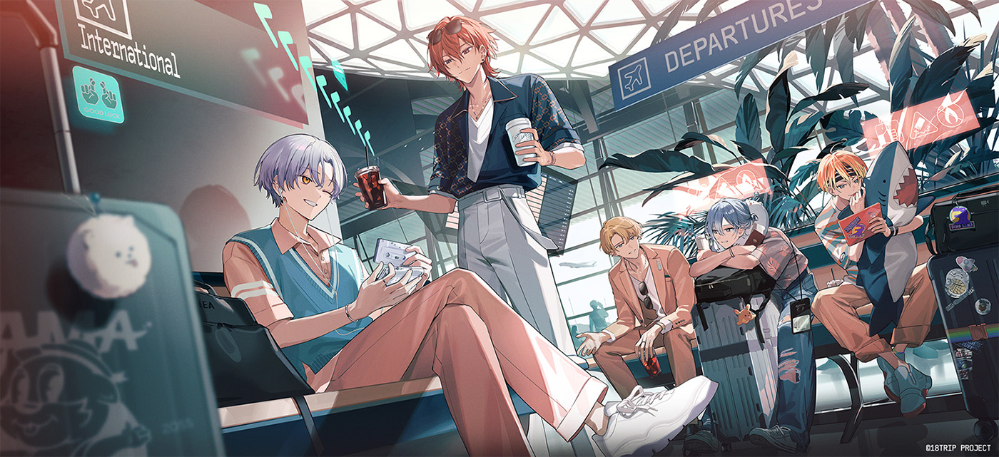 18TRIP』より、およ氏描き下ろしによるカセットテープ第1弾の