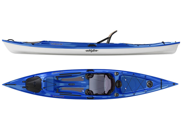 Eddyline Caribbean 140FS Sit-On-Top Kayak - Eddyline Kayaks