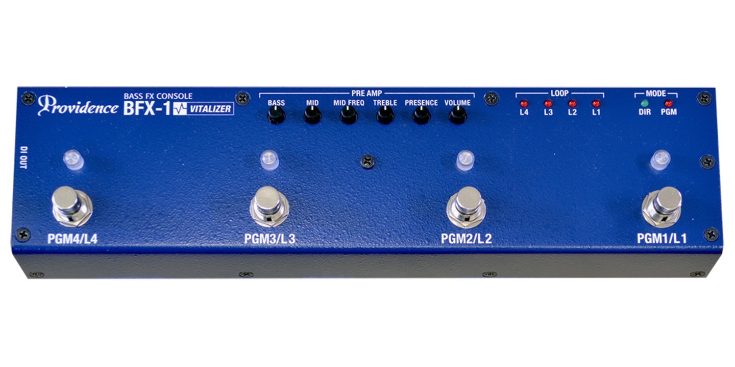 Providence(プロビデンス)からベース用スイッチャーBFX-1 BASS FX