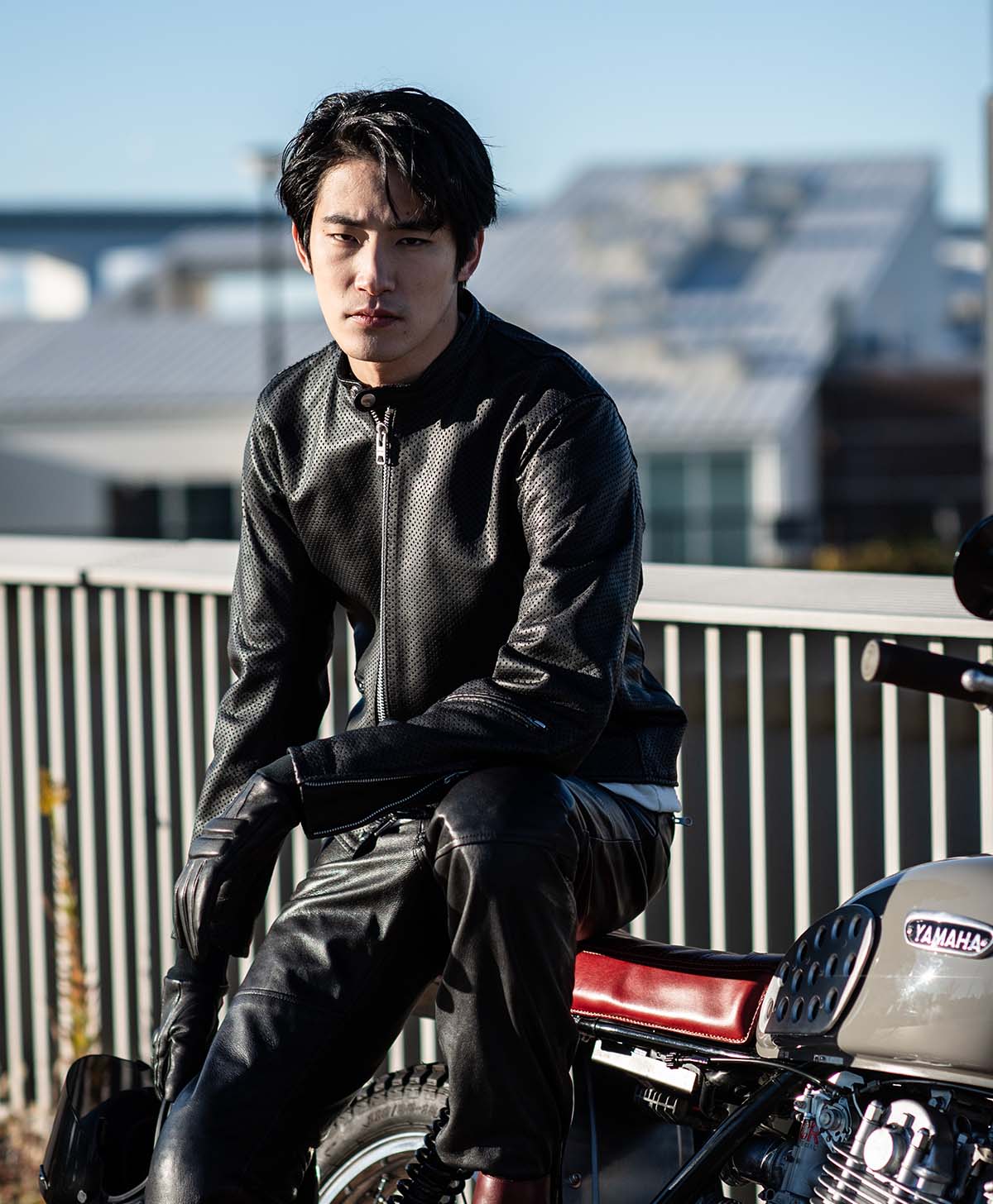 革ジャン パンチング レザージャケット｜カドヤ公式オンラインショップ