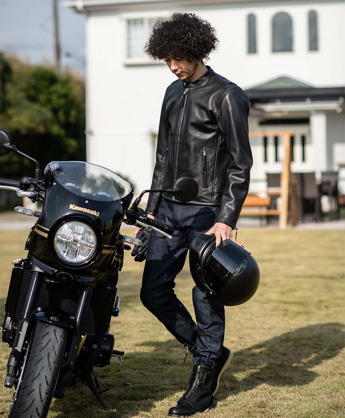 革ジャン シングル レザージャケット｜カドヤ公式オンラインショップ