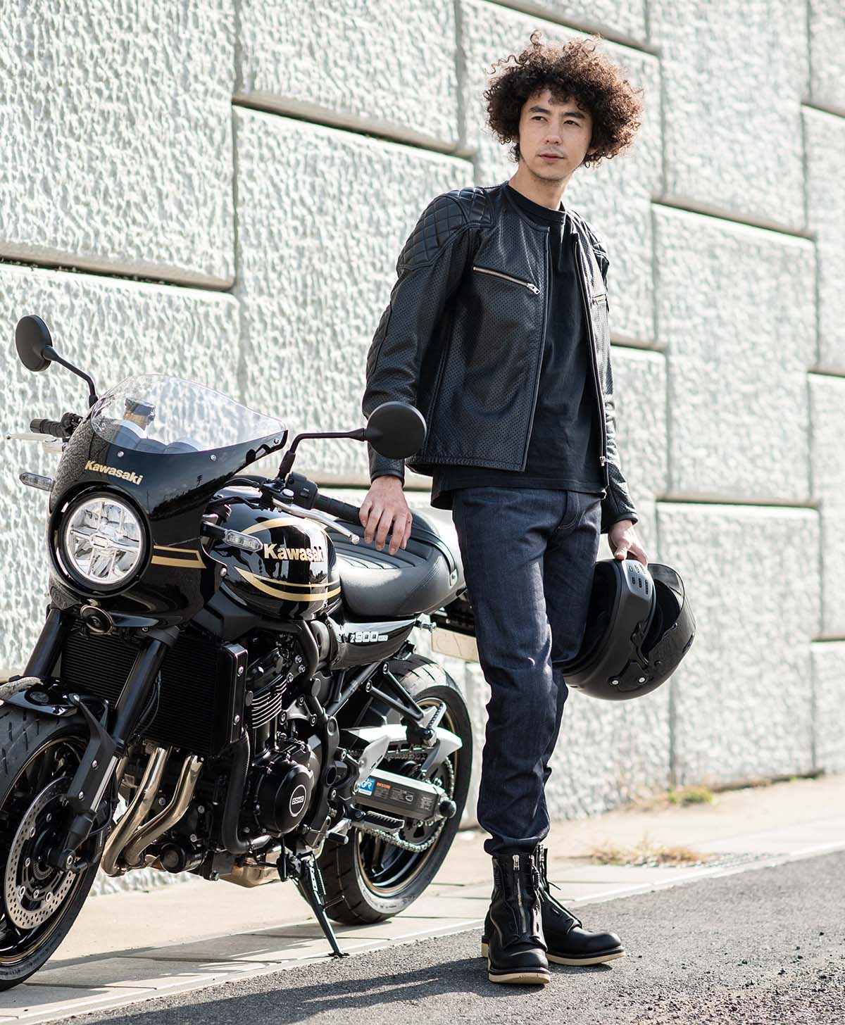 革ジャン パンチング レザージャケット｜カドヤ公式オンラインショップ