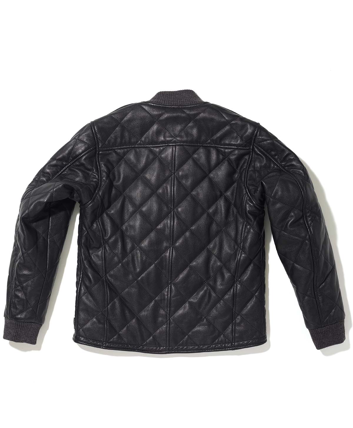 革ジャン ダイヤモンドキルティング レザーブルゾン｜カドヤ公式