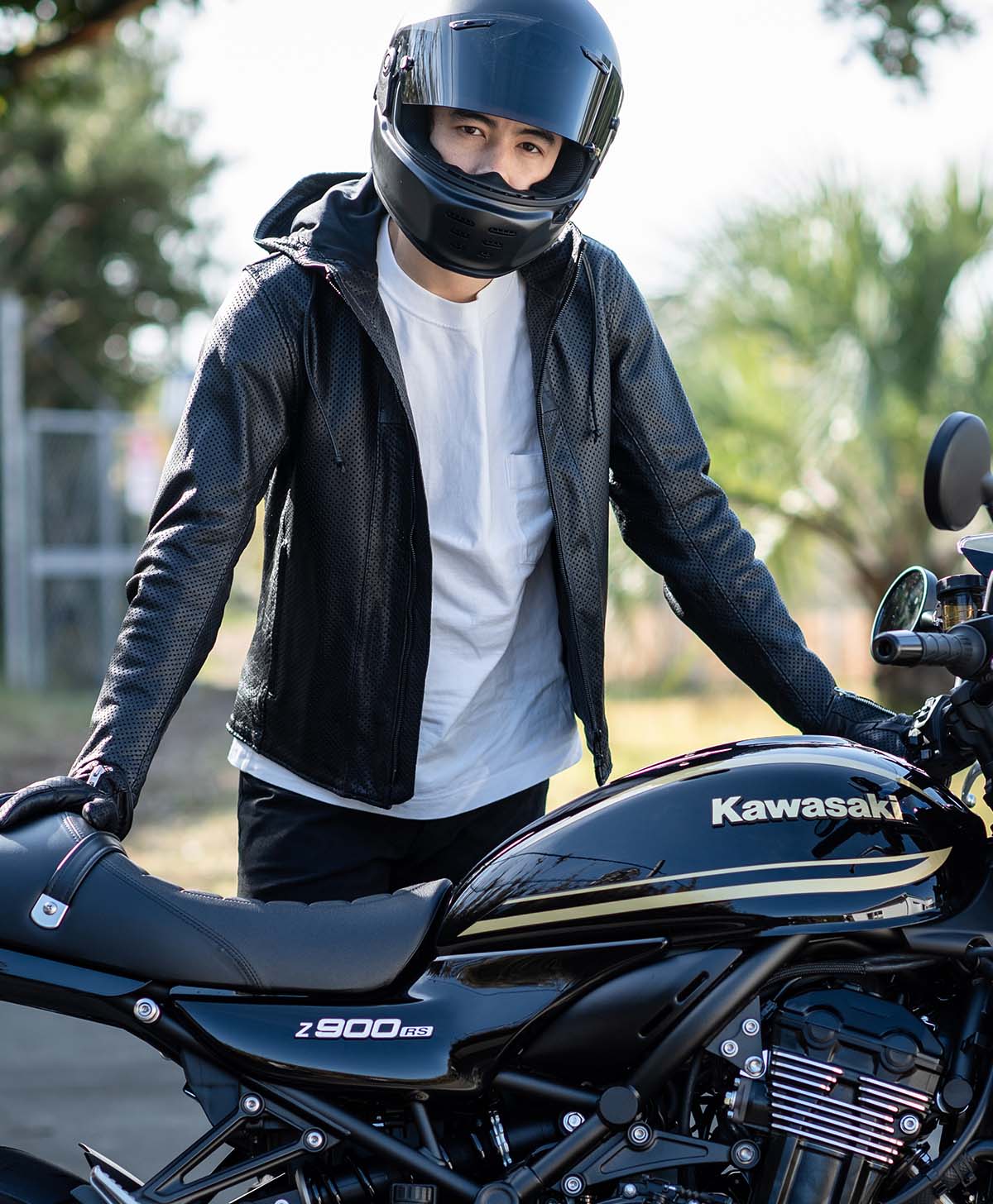 革ジャン レザーパーカー パンチング｜カドヤ公式オンラインショップ