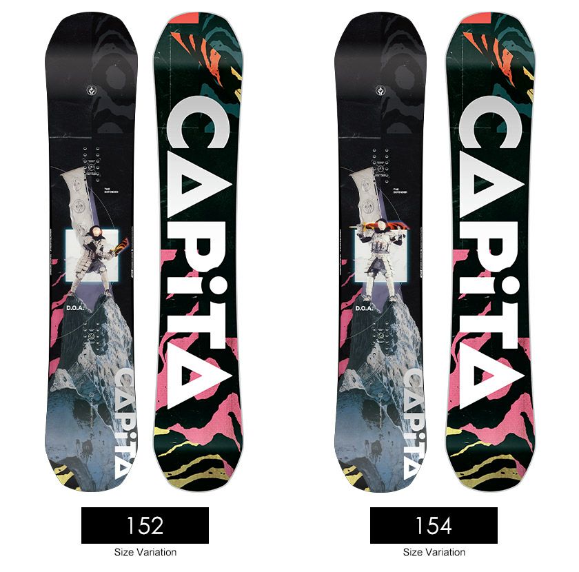 無料ワックスサービス有】25-26 2026 CAPITA キャピタ DOA D.O.A.