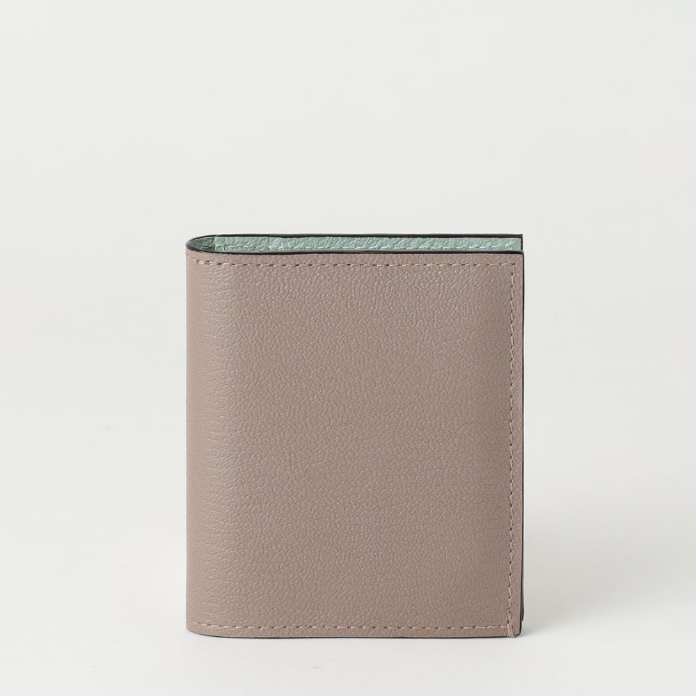 スナップタイプ二つ折りミニウォレット BEIGE*PINK | ラルコバレーノ