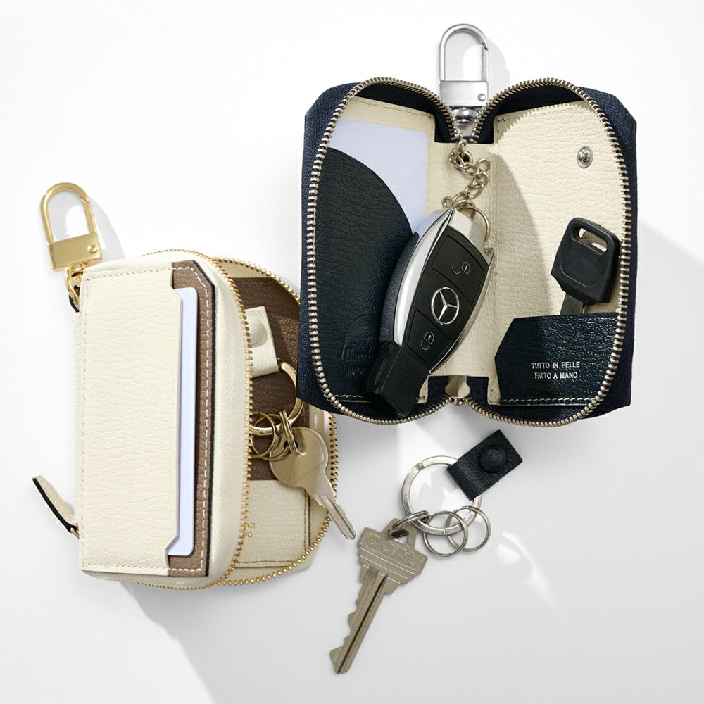 スマートWキーケース BLACK*TURQUOISE | ラルコバレーノ公式通販