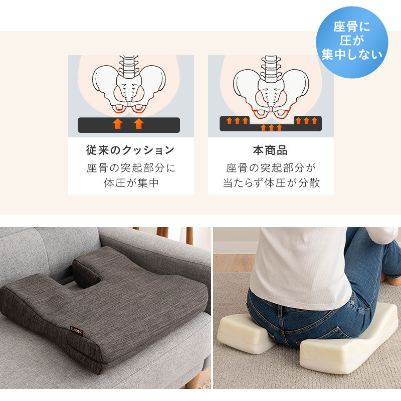 椅子用クッション チェアクッション 低反発 高反発 クッション 座布団