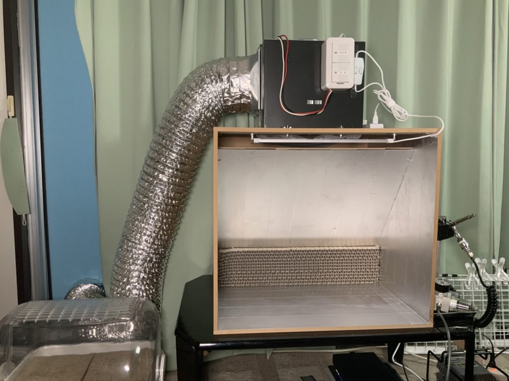 塗装ブースを自作した | 愚行録 the Next Generation