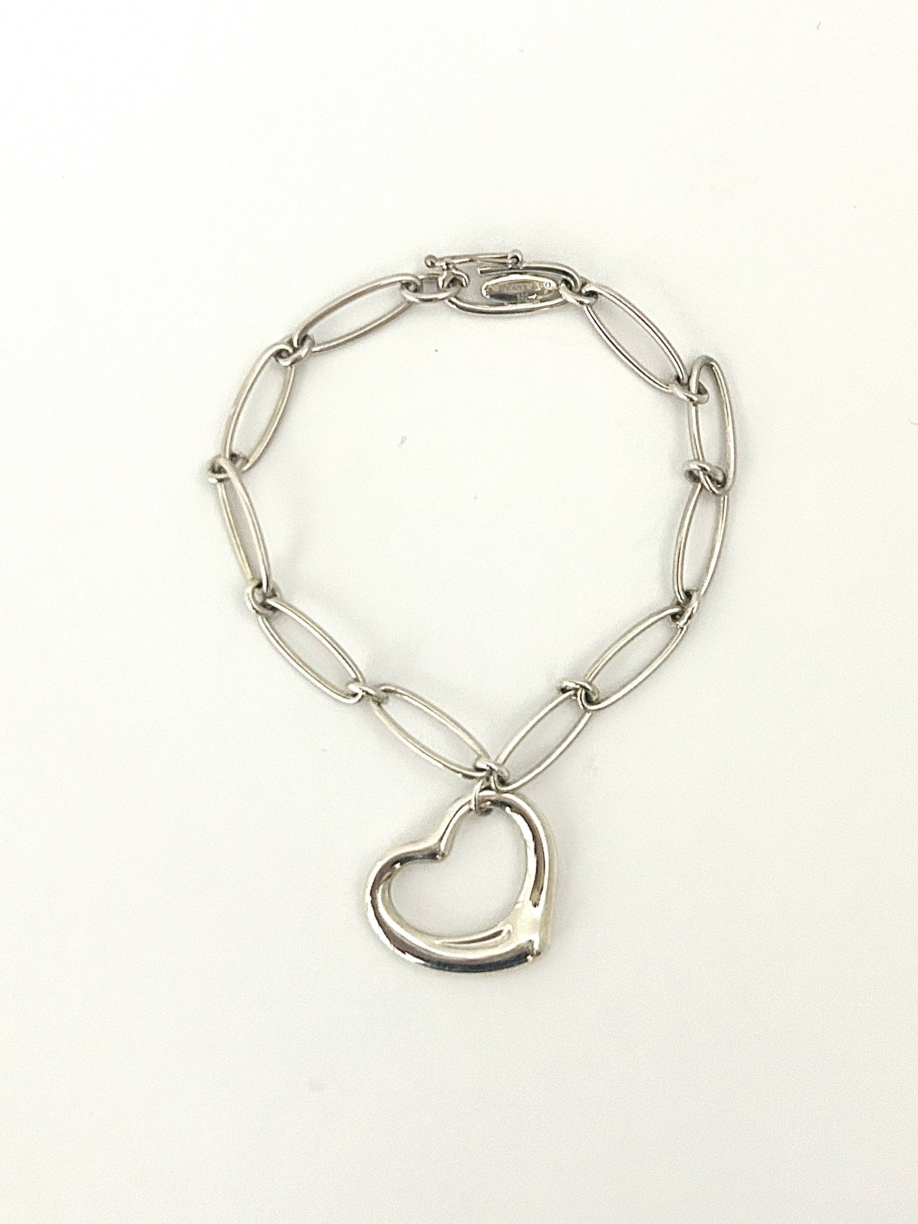 TIFFANY オープンハート シルバー ブレスレット 5連Tiffany&co