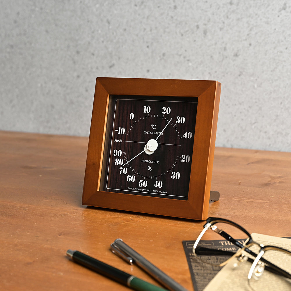 フォレ温・湿度計 TM-4672 / TM-4673 – EMPEX / エンペックス気象計