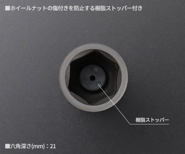 コーケン 12.7sq. インパクトホイールナット用ソケット 14145PM-110-17