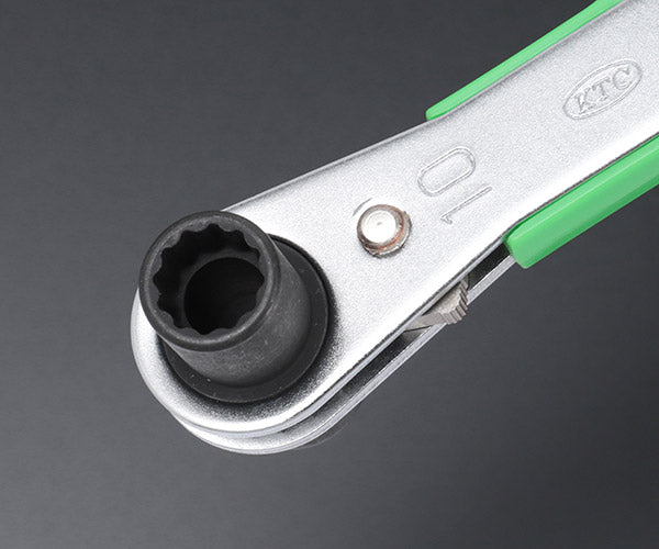 KTC ラチェットレンチ 4サイズ板（ロング） mr-1014l【エヒメマシン】