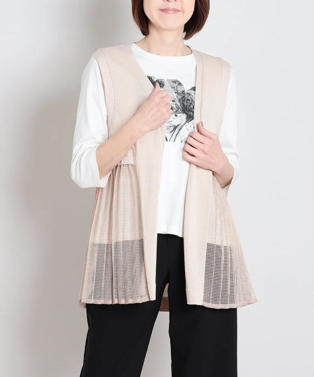 アラレ kansai ニットベスト アラレ様専用 kansai ニットベスト