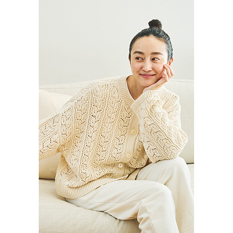 PRISTINE(プリスティン)｜Roots PT ノースリーブブラウス/ホワイト の