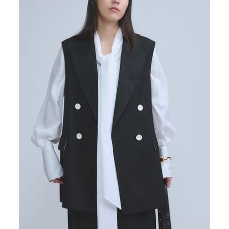 Chaos(カオス)｜【VACHEMENT】ショートトレンチコート/ブラック の通販