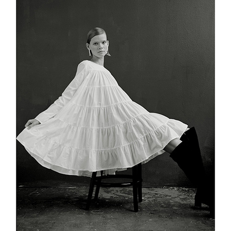 Merlette(マーレット)｜SOLIMAN ドレス/ホワイト の通販｜ELLESHOP